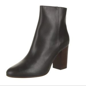 Maje Leather Booties 5.5